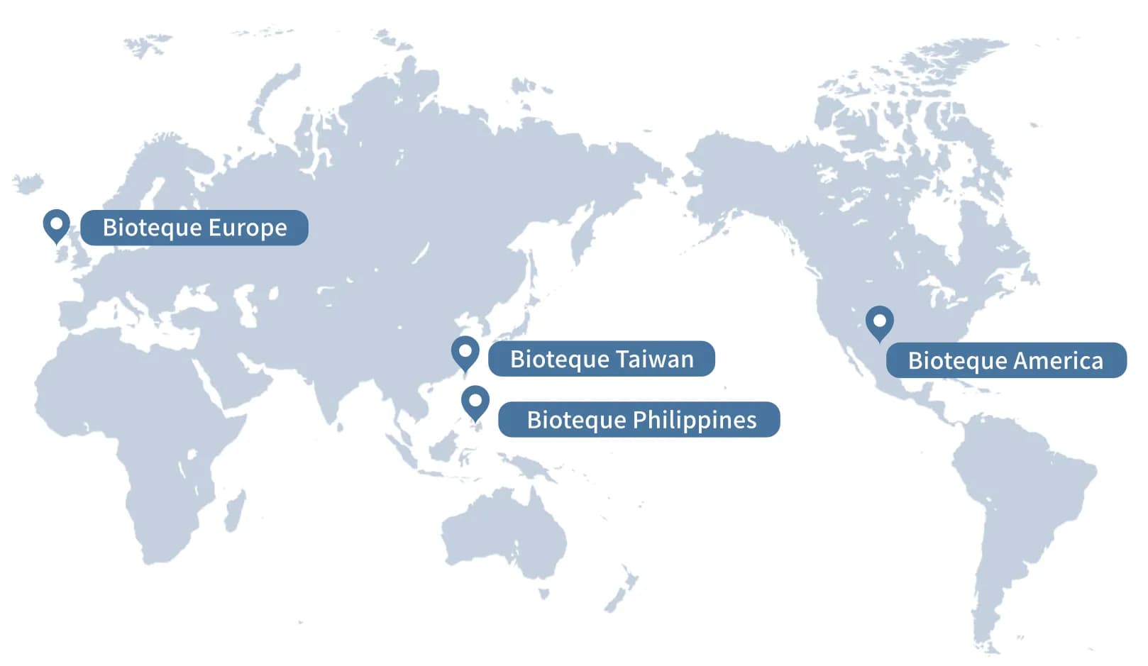 Bioteque Global Map
